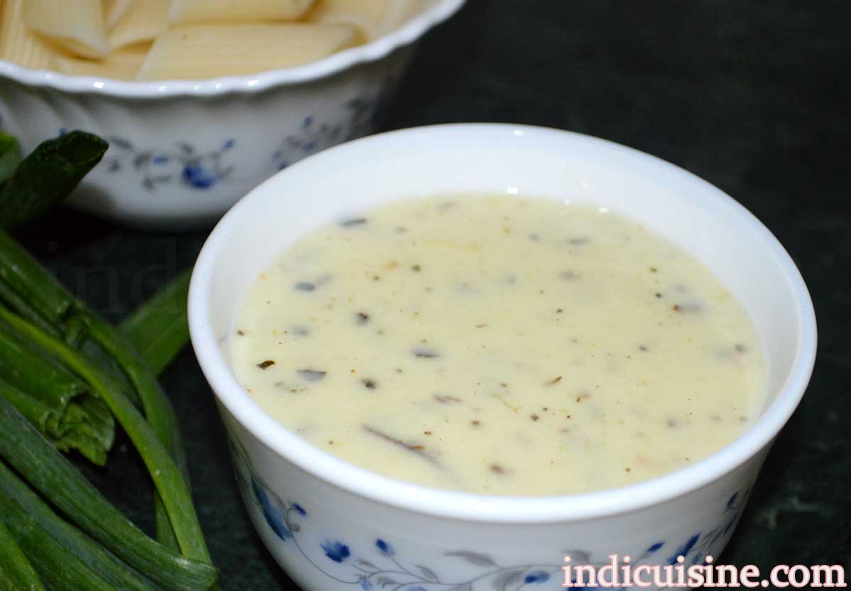 white sauce recipe, how to make white sauce