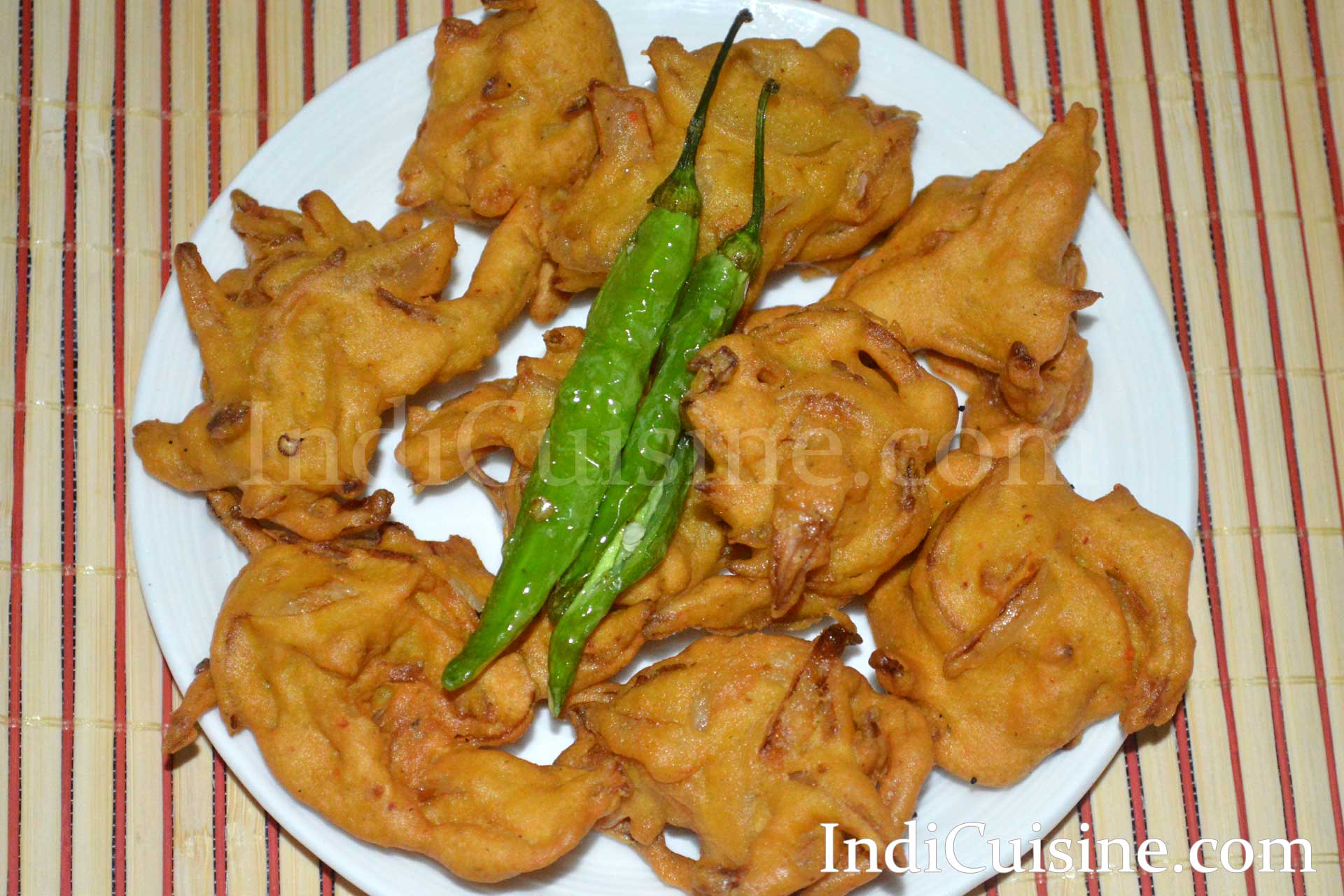 Onion Bhaji, Pyaz Bhajiya, Onion Pakoda Image