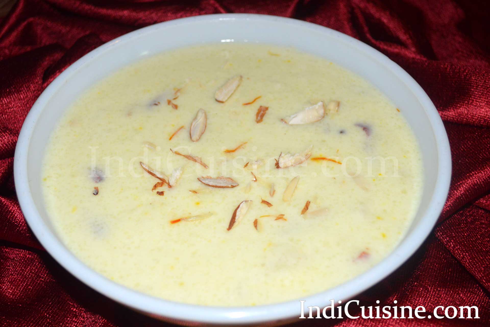 Phirni Recipe, How to make Phirni, Phirni Image