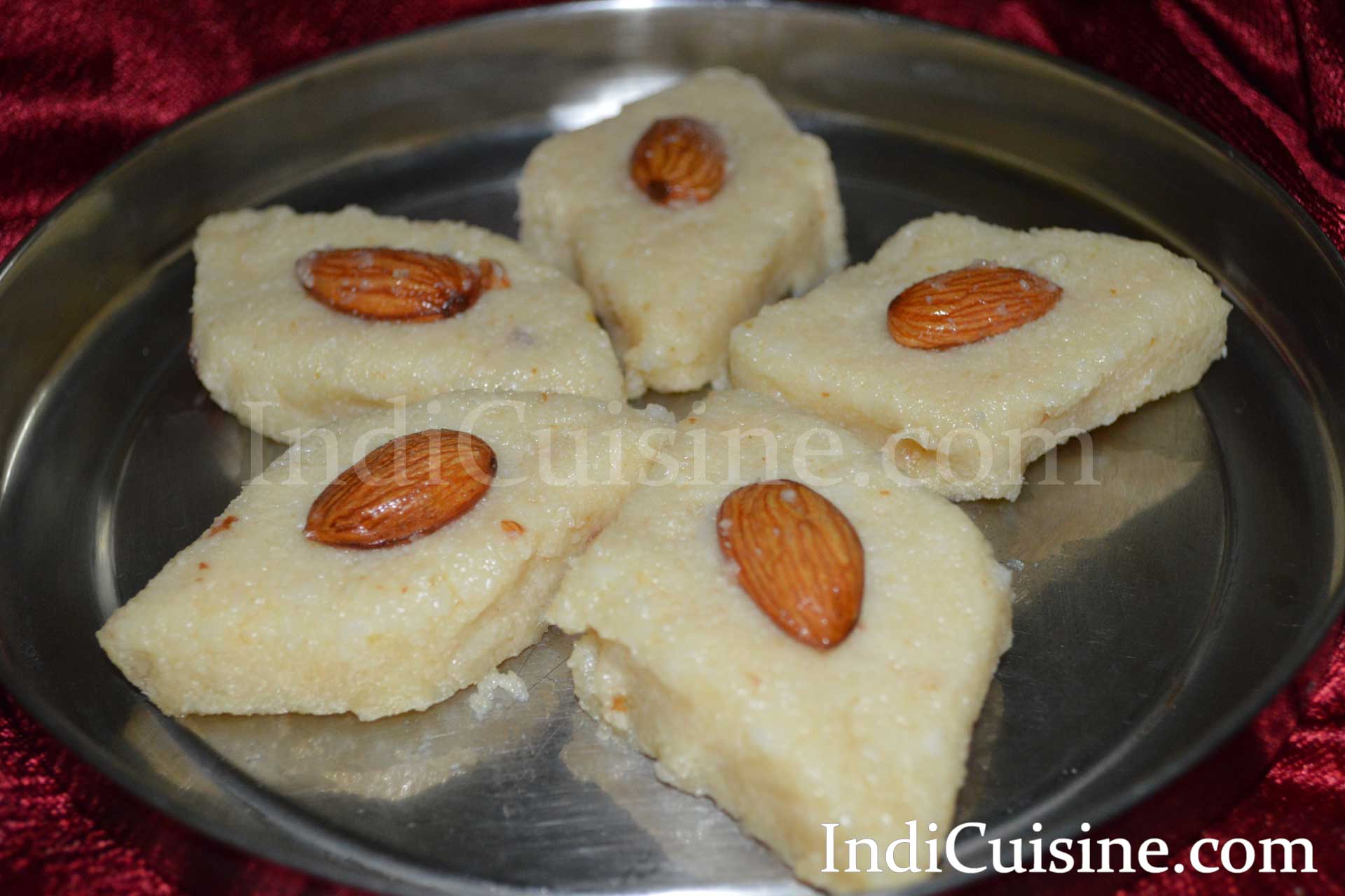 coconut burfi, coconut sweet, coconut dessert photo